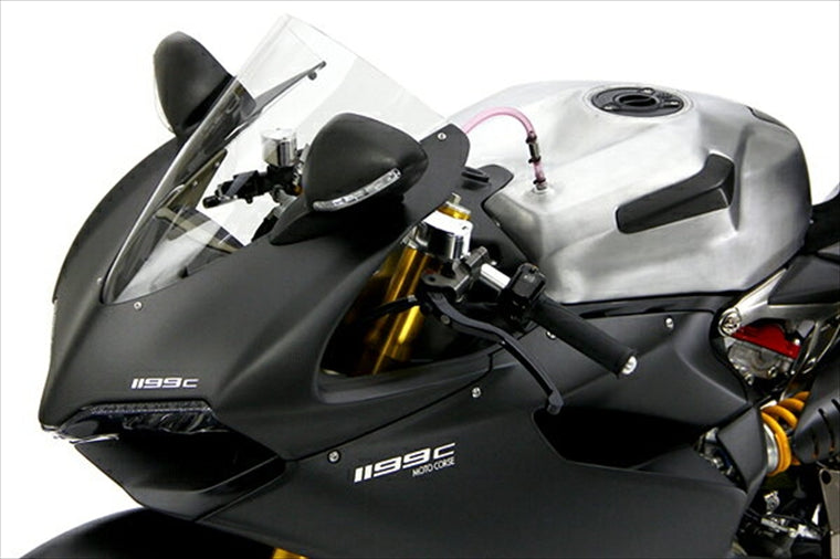 モトコルセ｜オプティカルウインドスクリーン ライトスモーク MONSTER1100/796/696｜MCWS0021LS