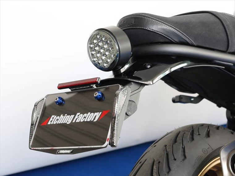 エッチングファクトリー｜LEDフェンダーレスキット エンブレム黒 XSR700 23-25｜FRY-XSR700-00-SB