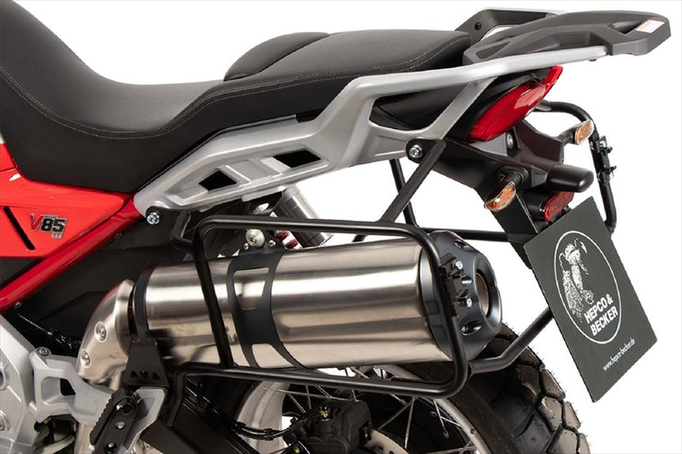 ヘプコアンドベッカー｜サイドキャリア ブラック V85TT/STRADA/TRAVEL 24-25｜653561 00 01