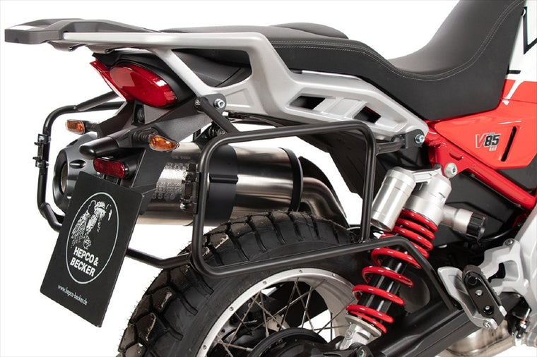 ヘプコアンドベッカー｜サイドキャリア ブラック V85TT/STRADA/TRAVEL 24-25｜653561 00 01