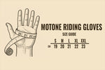MOTONE CUSTOMS(モートーン)｜レザーグローブ SPECTRE アニリン牛皮 ブラック M｜5061098760066