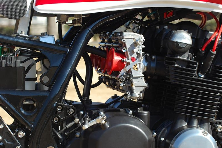 BAGUS! MOTOR CYCLE(バグースモーターサイクル)｜FCR35φキャブレターキット SLV｜BG-FCR03ASL-FL