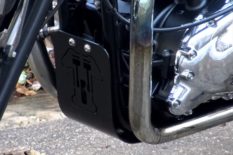 MOTONE CUSTOMS(モートーン)｜アンダーガード ブラック｜CBT-T-001