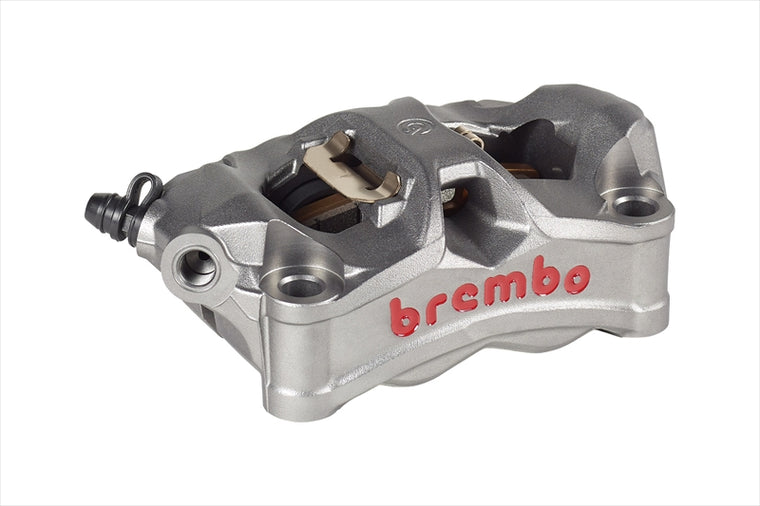 BREMBO(ブレンボ) | STYLEMA ラジアル モノブロック 4P キャリパー チタニウムアルマイト レッドロゴ 左 | 120.D020.10