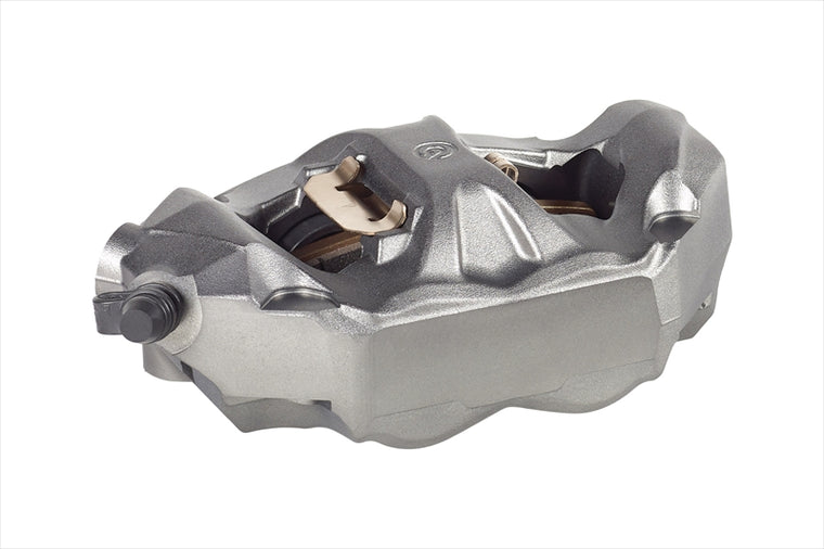 BREMBO(ブレンボ) | STYLEMA ラジアル モノブロック 4P キャリパー チタニウムアルマイト レッドロゴ 右 | 120.D020.20