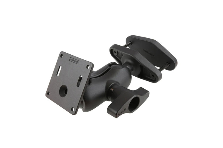 RAM MOUNTS(ラムマウント) | VESAプレート＆スクエアクランプベースセット ショートアーム 75x75mm -101mm対応 2.25インチボール | RAM-D-2461U-C-247-4