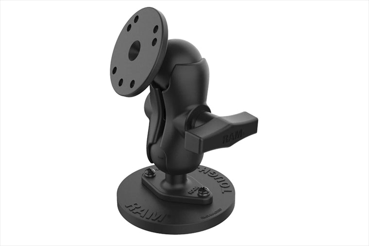 RAM MOUNTS(ラムマウント) | AMPSラウンドベース＆タフマグネットベース 直径88mm ショートアーム 1.5インチボール | RAM-101-B-MAG88U
