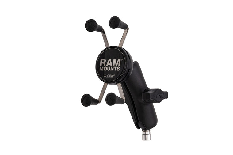 RAM MOUNTS(ラムマウント)ジムニー専用スマートフォンホルダー Xグリップ S ＆M8ボルトベースセット 標準アーム 1インチボールRAM-PL20