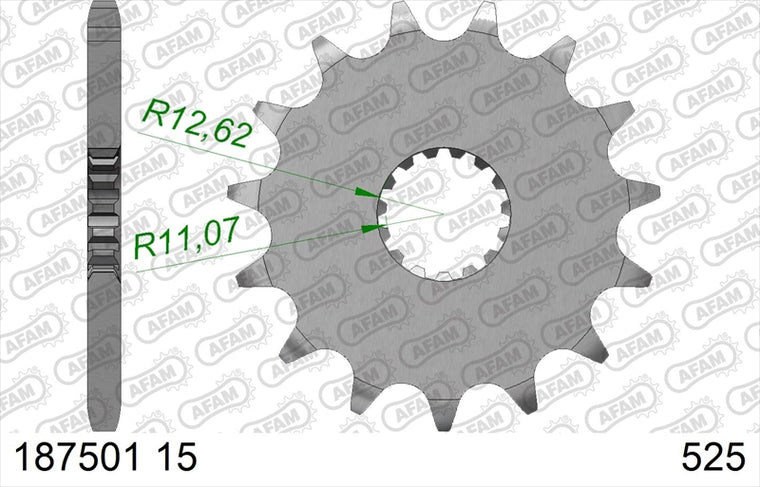 AFAM(アファム)｜Fスプロケット 525-15｜187501-15