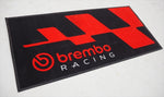 BREMBO(ブレンボ)｜レーシングフロアマット ブラック/レッド｜99.8637.83-2