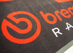 BREMBO(ブレンボ)｜レーシングフロアマット ブラック/レッド｜99.8637.83-2