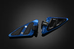 BIKERS(バイカーズ)｜タンデムステップ ブルー｜H1138-BLU-BLK