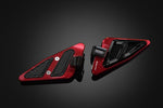 BIKERS(バイカーズ)｜タンデムステップ レッド｜H1138-RED-BLK