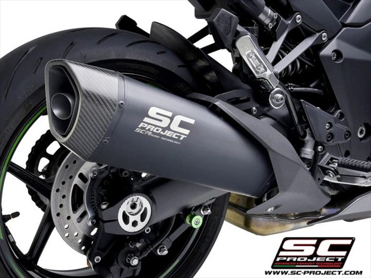 エスシープロジェクト｜CR-Tスリップオンサイレンサー カーボン ZX-25R SE 23-24｜K42B-38C