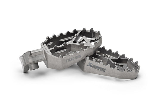 AKRAPOVIC(アクラポビッチ)アドベンチャーフットペグセット チタンF-Y7T2