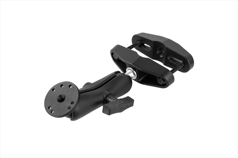 RAM MOUNTS(ラムマウント)｜AMPSラウンドベース＆ポストクランプベース 標準アーム 44.4-101.6mm幅対応 1.5インチボール｜RAM-101U-247