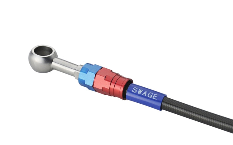 SWAGE-LINE PRO(スウェッジラインプロ)Fホースキット バイピース R＆B/BLKSAPB912FB