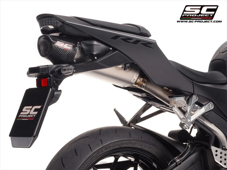 SC-PROJECT(エスシープロジェクト)｜スリップオン SC-RRサイレンサー チタン フルチタンリンクパイプ CBR600RR 24-25｜H53A-T185T-R