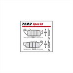 METALLICO(メタリカ)B/PAD RACING SPEC037522-Spec03