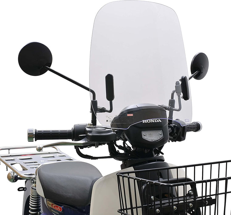 【エ-エフアサヒ アサヒフウボウ】ウインドシールド スーパーカブ110プロ 8BJ-JA61 CUB-F3-P