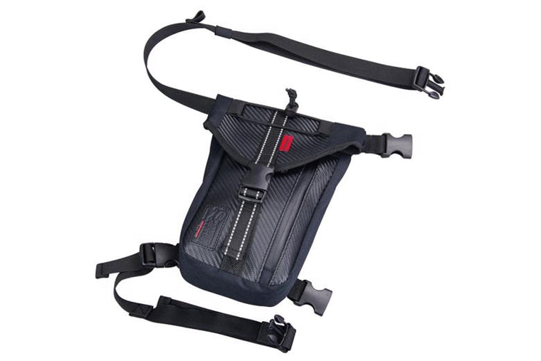 【KOMINE】コミネ SA-211ウォータープルーフレッグバッグ ブラック (ノーマルBLK)【カタログ品番：P056-4464】【メーカー品番：09-211】