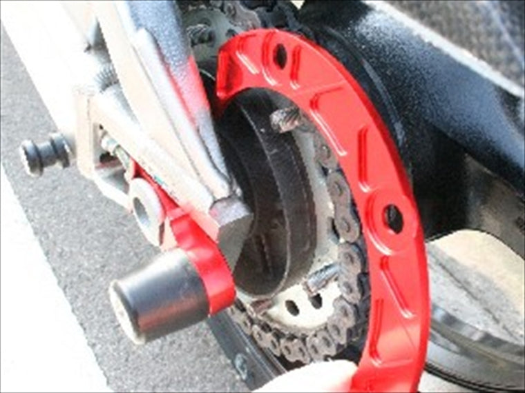 TaGu Parts Service(タグパーツサービス)｜スプロケカバー レッド 40Tヨウ ｜109121