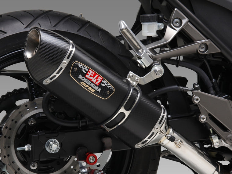 YOSHIMURA(ヨシムラ)｜S/O R-77S サイクロンカーボンエンド｜110-227-5W20