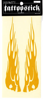 DUKETRADE(デュークトレード)｜TATTOOSTICKリフレクター｜TSR-SKUL LINE-S-Y