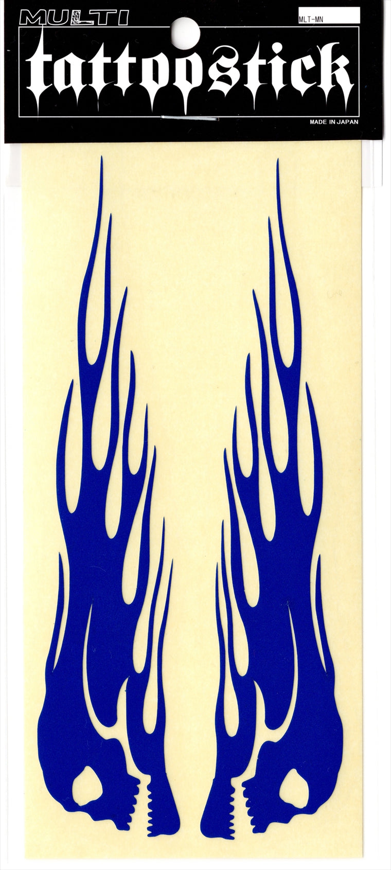 DUKETRADE(デュークトレード)｜TATTOOSTICKリフレクター｜TSR-SKUL LINE-M-BL