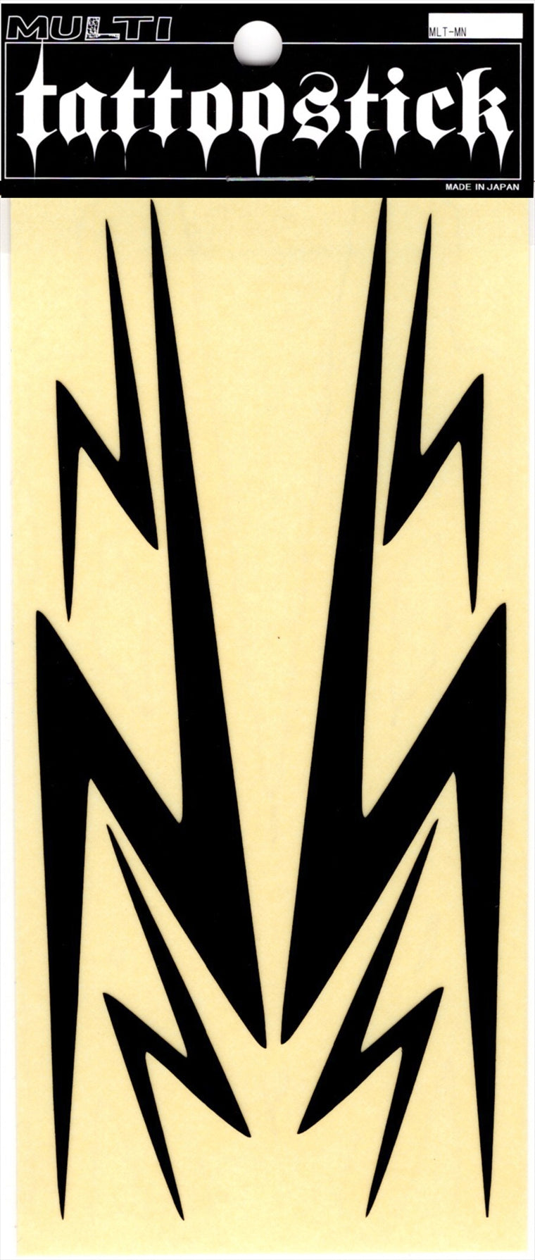 DUKETRADE(デュークトレード)｜TATTOOSTICKリフレクター｜TSR-LIGHTNING-S-B