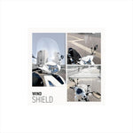 R-SPACE | アールスペース ウインドシールド CLEAR DIO110 JK03・JF58  | R-SPACE-004-CLR