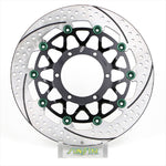 SUNSTAR BRAKE(サンスター ブレーキ)｜プレミアムR 右 ホール＆スリット/フルフローティング/4.5mm厚｜ET220FR-GR