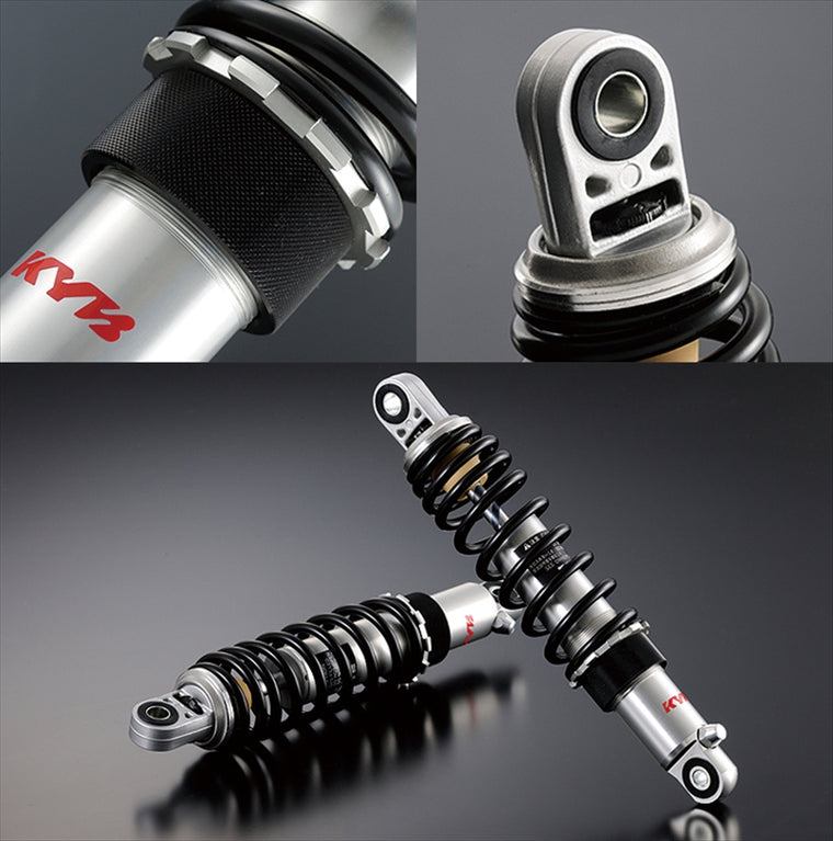 【アドバンテージ】KYB ビンテージリアサスペンション330mm W650 99-08/W800 11-20/W800CAFE 19-23/W800 STREET19-23 KGS330-W80