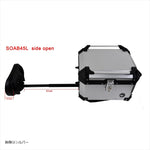 クーケース｜アルミトップケース 可変バックレスト｜CABS450B