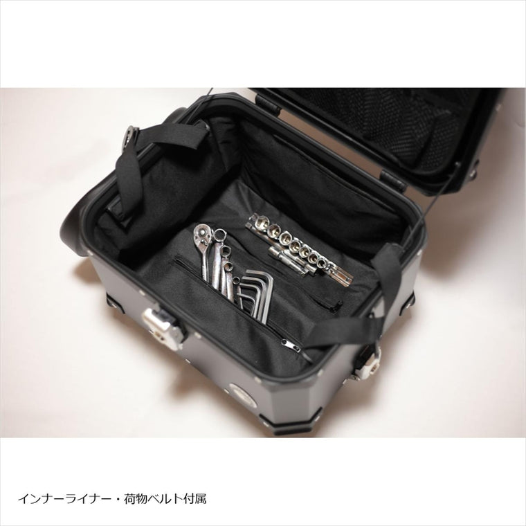 クーケース｜アルミトップケース 可変バックレスト｜CABS450B