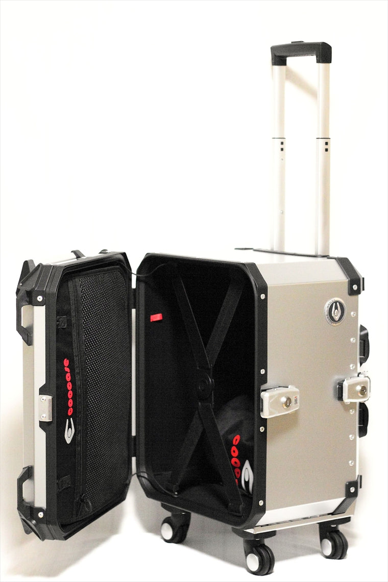 COOCASE(クーケース)｜アルミトップケース トロリータイプ 55L｜CCT550S