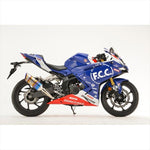 テクニカルスポーツレーシング｜EWCレプリカ チタン スリップオン ファイヤーポリッシュ CBR250RR 17-｜1800S-M51-WS1FP