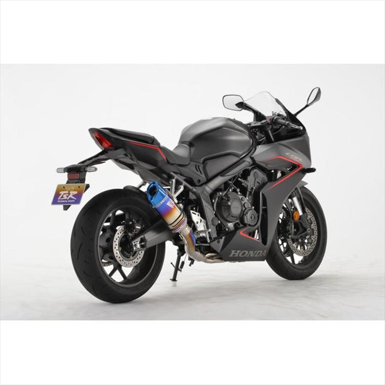 テクニカルスポーツレーシング｜チタンフルエキゾースト ファイヤーポリッシュ CB/CBR650R 19-｜18000-R17-WF1FP