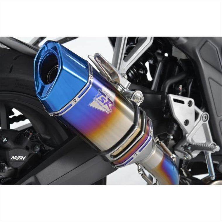 テクニカルスポーツレーシング｜チタンフルエキゾースト ファイヤーポリッシュ CB/CBR650R 19-｜18000-R17-WF1FP