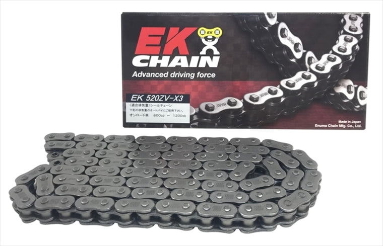 【エヌマチェーン】チェーン 520ZVX3 スチール 136L MLJ 520ZV-X3