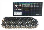 ThreeD(スリード)スリード チェーン 525SPR BLK＆GLD525SPR-3D-BK/GP-120