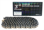 【スリード】スリード チェーン 525SPR BLK＆GLD 116L MLJ 525SPR/3D(BK/GP)
