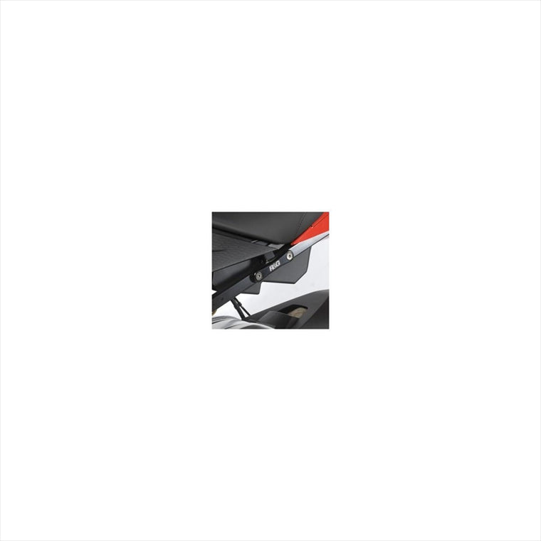 アールアンドジー｜リアフットレストプレート BLK｜RG-BLP0002BK