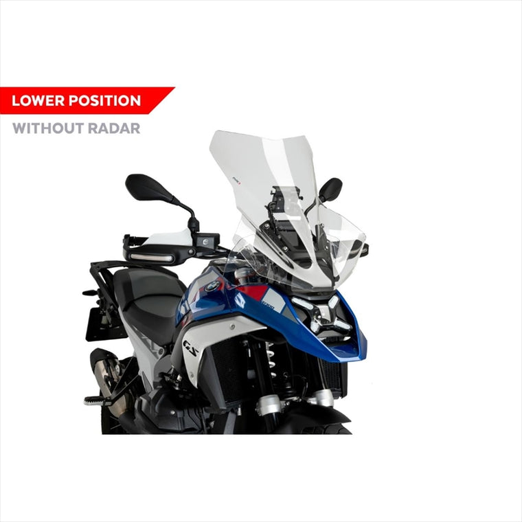 PUIG(プーチ) | ツーリングスクリーン ACC/レーダー無モデル対応 クリア | 21840W | R1300GS 23-24 /R1300GS TROPHY 23-24