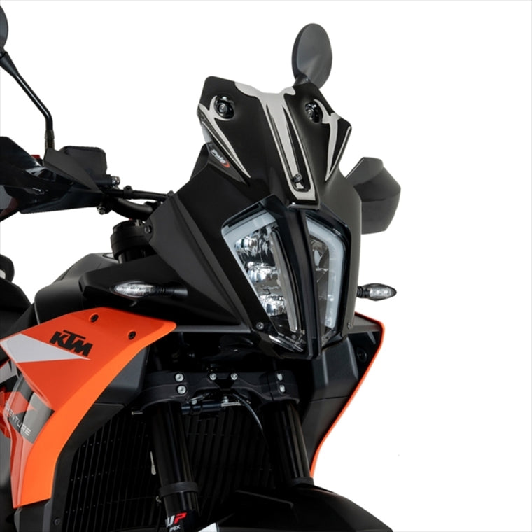 プーチ｜レーシングスクリーン Sport ブラック KTM 790 ADVENTURE 23-24/890 ADVENTURE 23-24/L 23/ R 23-24｜21610N