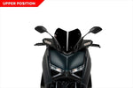プーチ｜V-TECH LINE スポーツスクリーン ブラック X-MAX 125 23-24｜21744N