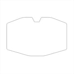 PUIG(プーチ)｜ダッシュボードステッカープロテクター クリア・ポリ塩化ビニル樹脂｜21864W