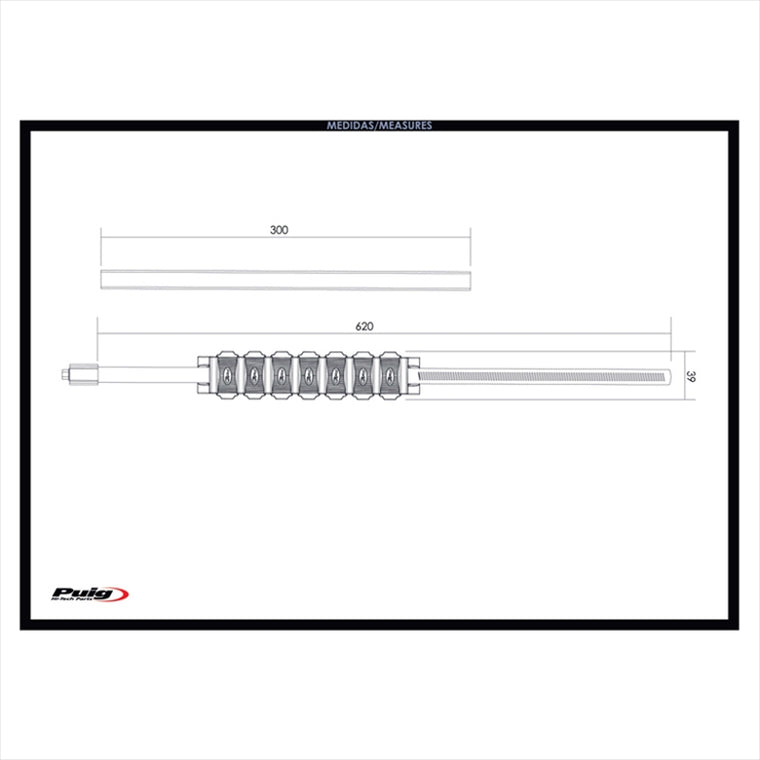 プーチ｜エキゾーストプロテクター (EXHAUST PROTECTOR) ホワイト 汎用｜21728B