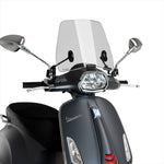 プーチ｜ウインドスクリーン トラフィック スモーク VESPA SPRINT125/150IGET ABS 21-24/SPRINT 50 IE 4T 20-24｜21949H