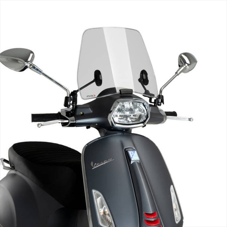 プーチ｜ウインドスクリーン トラフィック スモーク VESPA SPRINT125/150IGET ABS 21-24/SPRINT 50 IE 4T 20-24｜21949H